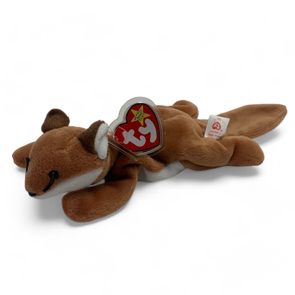 TY Beanie Babies "Sly" The Fox 8" Plush Toy Collectible 1996 NWT